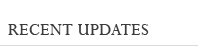 Recent Updates